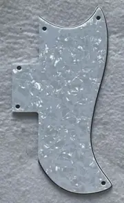 Fits Gibson SG 61 Reissue Guitar pickguard Scratch Plate,4 Ply White Pearl