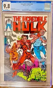 The Incredible Hulk #330 CGC 9.8 White Pages 1st McFarlane Hulk Art