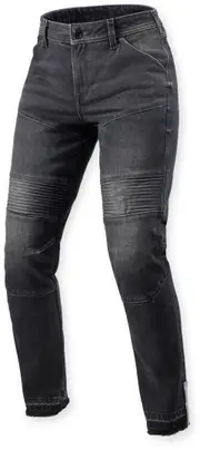 Revit Moto 2 Slim Ladies Motorcycle Jeans, black, Size 29 32 for Women
