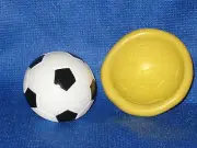 Soccer Ball Flexible Push Mold For Resin Clay Candy Food Safe Silicone #680