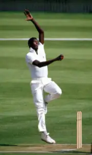 West Indies Cricket Great Joel Garner 1980S No 33 Old Photo