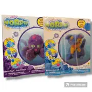 Morph Molding Dough Blue And Purple Lightweight Foam Clay Coolest Stuff Set Of 2
