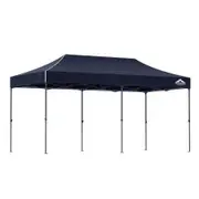 Instahut Gazebo Pop Up Marquee 3x6m Folding Tent Wedding Outdoor Camping Canopy Gazebos Shade Navy
