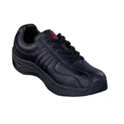 Chung Shi Comfort Step ABRG Recovery Tennis Shoe - Woman - Black - 9100215
