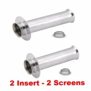 HMF Exhaust Muffler Quiet Core Insert and Spark Arrestor Screen Kit Dual System
