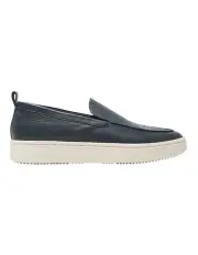 [Active Flex] Angus Leather Sneakers in Navy