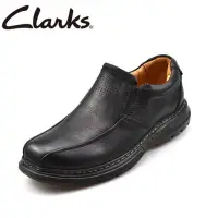 在飛比找Yahoo!奇摩拍賣優惠-❤小鹿臻選❤Clarks正品Clarks男鞋懶人套腳皮鞋真皮