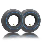 2 INNER TUBE 4.10/3.50-4 ANGLED VALVE FOR WHEELBARROW TRACTOR LAWN UTILITY CART