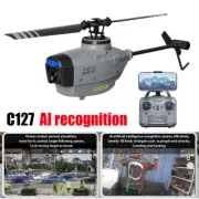 C127 AI Sentry Mini Drone - FPV with HD Camera - 4C Professional RC Helicopter