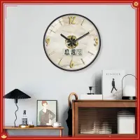 在飛比找蝦皮購物優惠-[熊貓]熱銷 時鐘掛鐘 輕奢壁鐘 35cm客廳現代簡約時鐘 