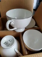 4 Mikasa tea cups HKL301-204 Mikasa