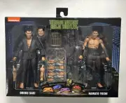 NECA Teenage Mutant Ninja Turtles TMNT Oroku Saki & Hamato Yoshi Figures 2-Pack