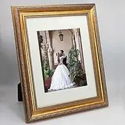 YUNDINGJI Antique gold photo frames 11x14-HD Glass Black Velvet Back Panel for Family,Wedding,Festival,Art,Wall,Tabletop,Decoration and Display