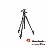 在飛比找博客來優惠-Manfrotto 曼富圖 全新055碳纖維三節腳架套組(含