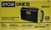 Ryobi One+ 18V Bluetooth Wireless Speaker PAD01B (Tool Only) Hurricane Essential