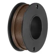 24AWG Stranded Wire PVC Hookup 10M/33ft Brown, Electrical Wire UL1007 Spool