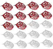 Abaodam 20Pcs Reflective Bird Scare Stickers Durable Expelling Ornaments for Garden Decoration Visual Flash Deterrent for Balconies Carports Roofs and Backyards