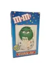 M & M "I MELT FOR NO ONE" CHARACTER COOKIE JAR BY BENJAMIN AND MEDWIN 2001