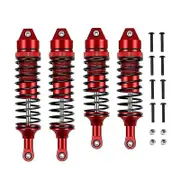 Front & Rear Shock Absorber For Traxxas Slash 4x4 Hoss 1/10 Rc Car,1 Red