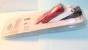 NOS Belkin NE Classic Case For iPod Shuffle Pack Of 3 Red Black White