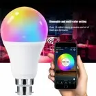 B22 RGB 15W Coloured LED Light Bulb Wifi Alexa Google Home