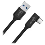 Cruxtec USB-A to USB-C 90 Degree Angle VR Cable 3m