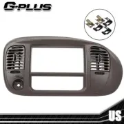 Fit For 1997-2003 Ford F-150 Expedition Center Dash Radio Bezel w/ Vents Brown