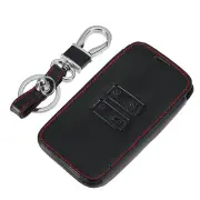 Car Black Pu Leather Holder Remote Key Case Keychain For Renault Kadjar 2016