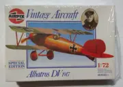 Vintage AIRFIX Albatros DV 1917 Model Kit, #01078 Series 1, NOB