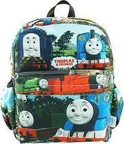[KBNL] Thomas & Friends Deluxe Oversize Print 12" Backpack - A20274, Multi-color, Medium, Classic