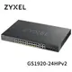 ZyXEL GS1920-24HPv2 智慧型網管 網路交換器
