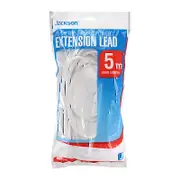 Jackson Industries 5 Metre 240VAC Mains Power Extension Lead