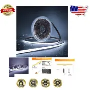 Flexible 6000K COB LED Neon Light Strip - Waterproof for Indoor & Outdoor