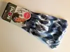2H67--Scunci, Ladies Hair, Fabric Headband, Dark & Light Blue--Brand New