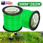 1/2PCS Green Trimmer Line Whipper Snipper Cord 282M 3mm Professional Heavy Duty