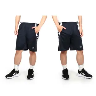 【FIRESTAR】男吸排訓練籃球褲-慢跑 運動短褲 五分褲 針織 丈青白灰(B3201-93)