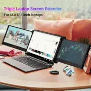 US 13-17.3" Laptop Screen Extender 11.6" FHD 1080P IPS Triple Portable Monitor