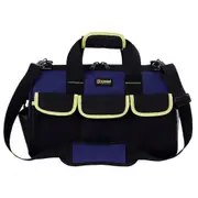 Portable Electrician Special Tool Bag Multi-function Maintenance Installation Canvas Thickening Tool Bag Work Pocket