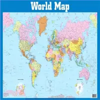 在飛比找三民網路書店優惠-World Map Wall Chart (Wall Cha