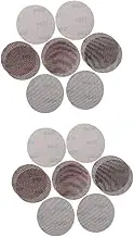 TEHAUX 2sets Sanding Sheets Mesh Sponge Dry Sandpapers for Woodworking Detail Sandpaper 40pcs*2