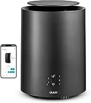 DUUX Threesixty 2 Electric Heater, Smart, Grey, Multi-Direction Fan Ceramic, 1800W Energy Efficient, Overheat & Tip Over Protection, 30m² Rooms, Alexa & Google Assistant