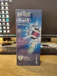 在飛比找Yahoo!奇摩拍賣優惠-Oral B Pro500 電動牙刷 (端午節 買牙刷 左刷