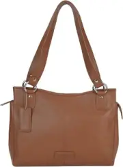 Mancini Kelsea Camel Shoulder Bag Camel
