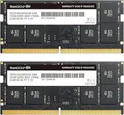 TEAMGROUP Elite SODIMM DDR5 32GB (2x16GB) 4800MHz (PC5-38400) CL40 Non-ECC Unbuffered 1.1V 262 Pin Laptop Memory Module RAM - TED532G4800C40DDC-S01