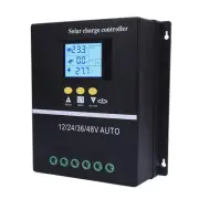 MPPT Solar Controller 60A 12V 24V 36V 48V LCD Solar Panel Regulator