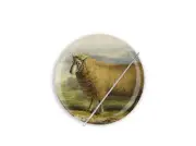 Sheep Needle Minder, Prim Needle Minder, Sheep Cross Stitch Needle Minder,