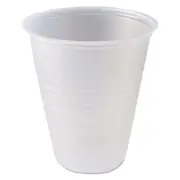 Fabri-Kal RK7 7 oz. RK Ribbed Cold Drink Cups - Clear (2500/Carton) New