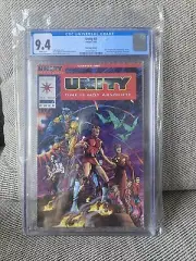 Valiant Comics Unity #0 *Red Logo* CGC 9.4