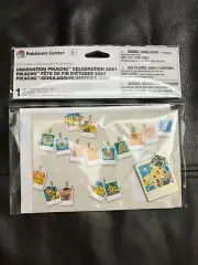 Pokemon Center Graduation Pikachu Celebration 2021 Pin And Card - SEALED