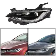 Drive Left Headlights For Chrysler 200 2016-2017 Halogen w/o LED DRL Headlamp (for: Chrysler)